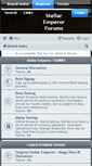 Mobile Screenshot of forums.stellaremperor.com